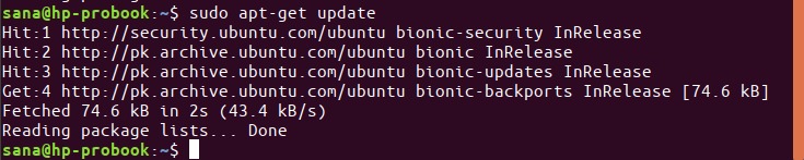 Install Ubuntu Updates