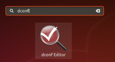 Start dconf editor