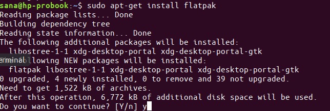 Install latest Flatpak version